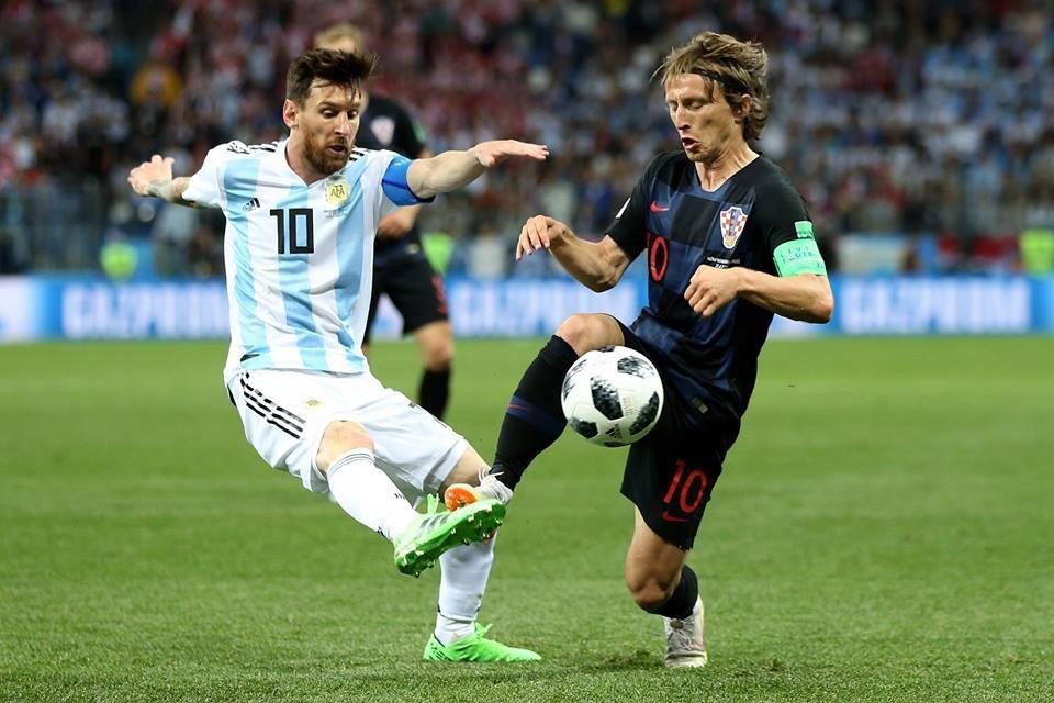 Tuyển Argentina từng thảm bại trước Croatia tại World Cup 2018