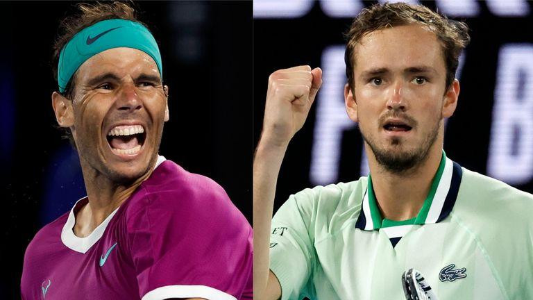 Nadal sẽ đối mặt với ngôi sao của thế hệ mới Medvedev trong trận chung kết Úc mở rộng Nadal sẽ đối mặt với ngôi sao của thế hệ mới Medvedev trong trận chung kết Úc mở rộng
