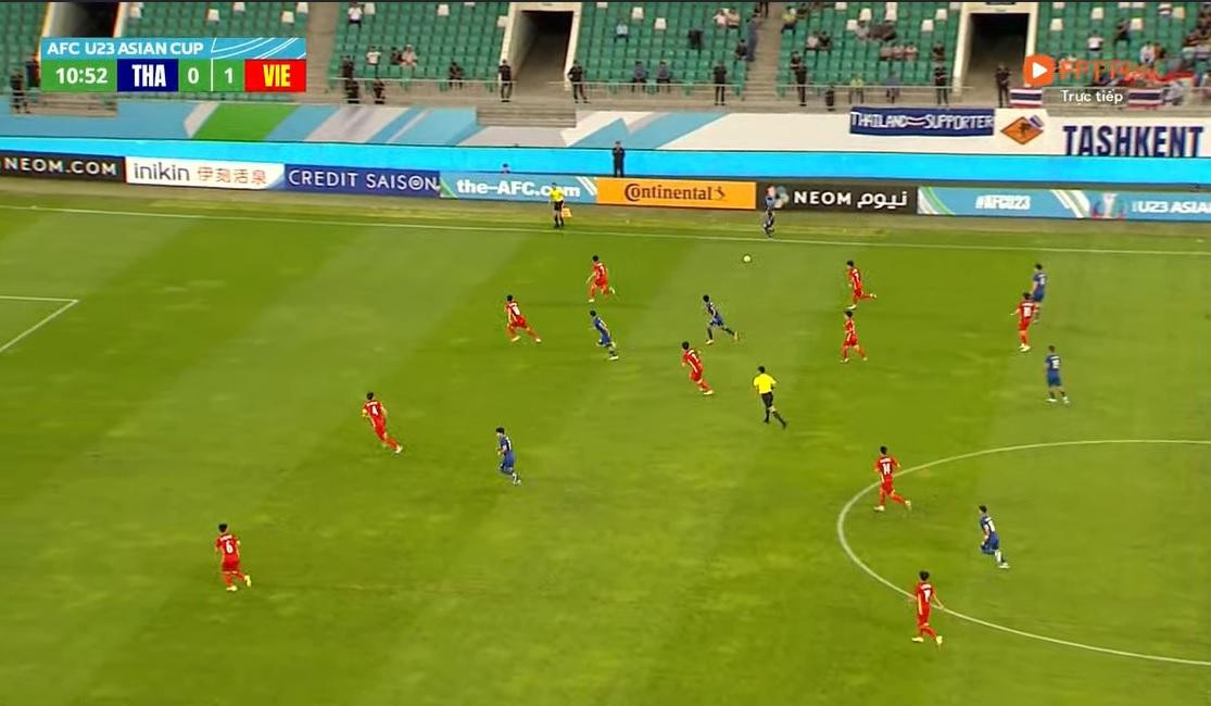U23 Việt Nam có màn trình diễn ấn tượng dù bị Thái Lan cầm hoà phút cuối ảnh 7 U23 Việt Nam có màn trình diễn ấn tượng dù bị Thái Lan cầm hoà phút cuối ảnh 7