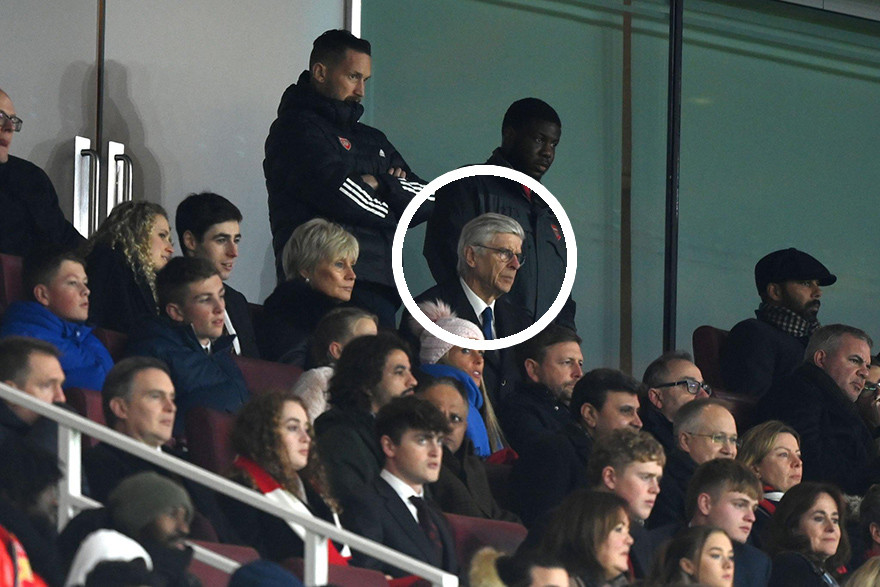 Wenger lần đầu xem đội bóng cũ thi đấu ở Emirates