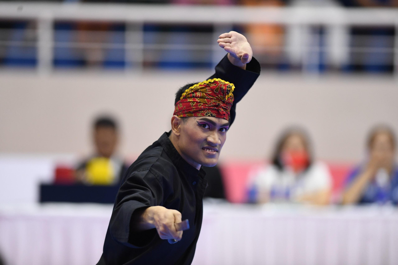 Các nội dung biểu diễn Pencak Silat có mức độ cạnh tranh rất cao Các nội dung biểu diễn Pencak Silat có mức độ cạnh tranh rất cao