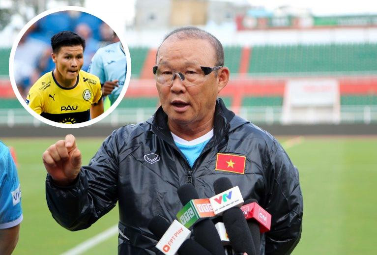 HLV Park Hang-seo tin tưởng Quang Hải sẽ tìm cách dự AFF Cup 2022