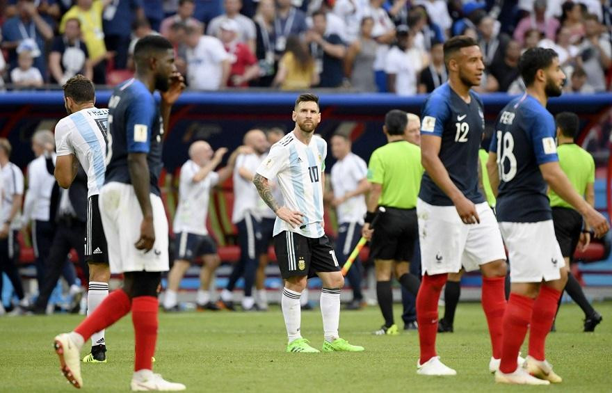 Messi ôm hận trước Pháp tại World Cup 2018