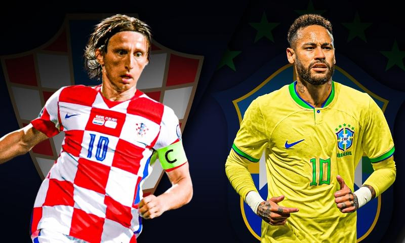 Tứ kết World Cup 2022: Croatia vs Brazil, 22h00 ngày 9/12 Tứ kết World Cup 2022: Croatia vs Brazil, 22h00 ngày 9/12