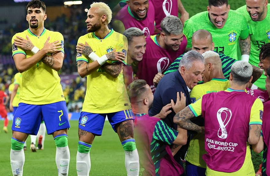 Các thành viên của tuyển Brazil bị chỉ trích vì nhảy múa ăn mừng quá nhiều