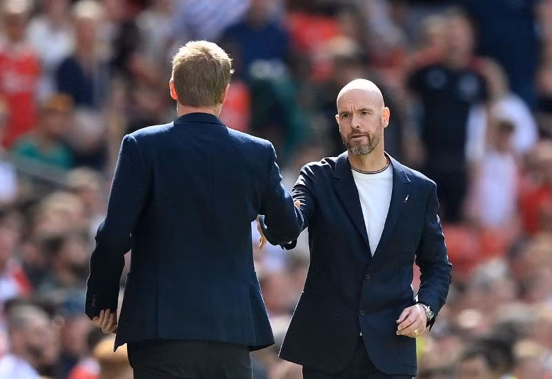 Ten Hag có cơ hội trả món nợ thua Potter hồi đầu mùa