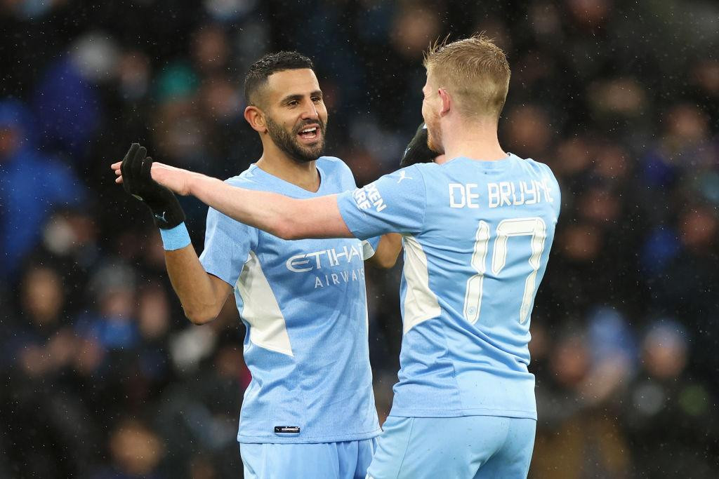 Mahrez và De Bruyne cùng có 7 bàn ở Ngoại hạng Anh mùa này Mahrez và De Bruyne cùng có 7 bàn ở Ngoại hạng Anh mùa này