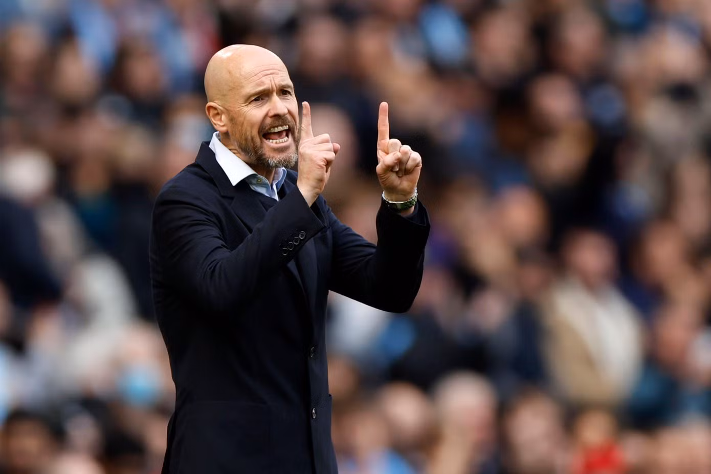 Man City đánh bại MU 6-3 trong cơn mưa bàn thắng ở derby thành Manchester ảnh 8