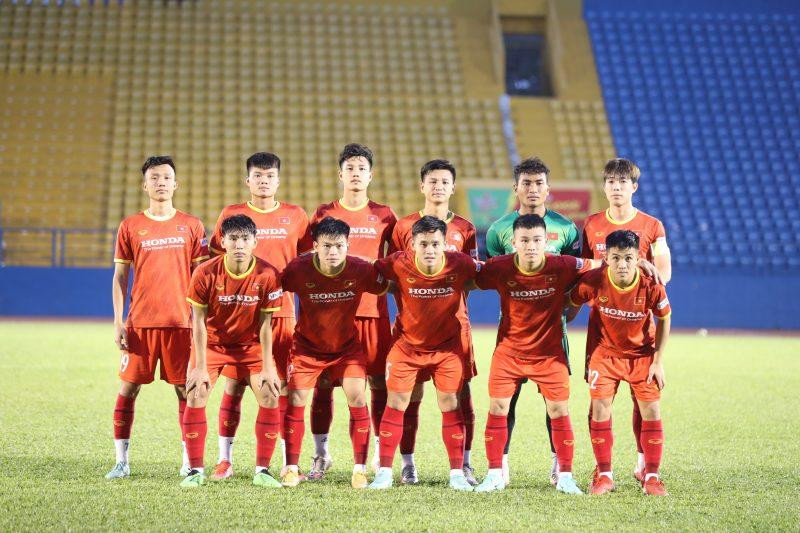 U23 Việt Nam chỉ mang lứa cầu thủ U21 đến Campuchia. Ảnh: VFF