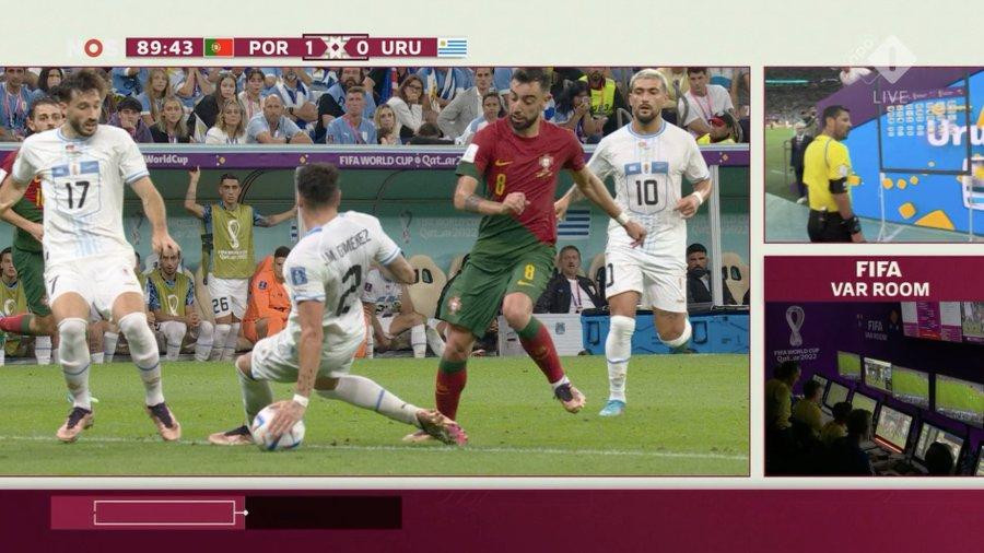 Tình huống phạt đền tranh cãi của Bồ Đào Nha