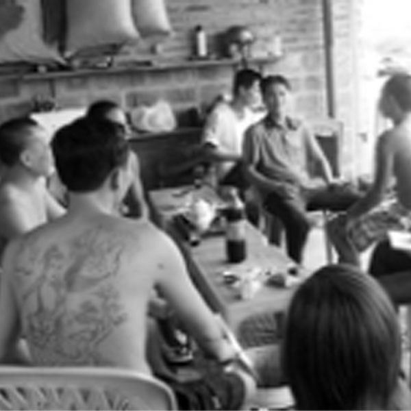 Tác giả hỏi chuyện các học viên tại cơ sở cai tự nguyện ở Cẩm Phả (Quảng Ninh)