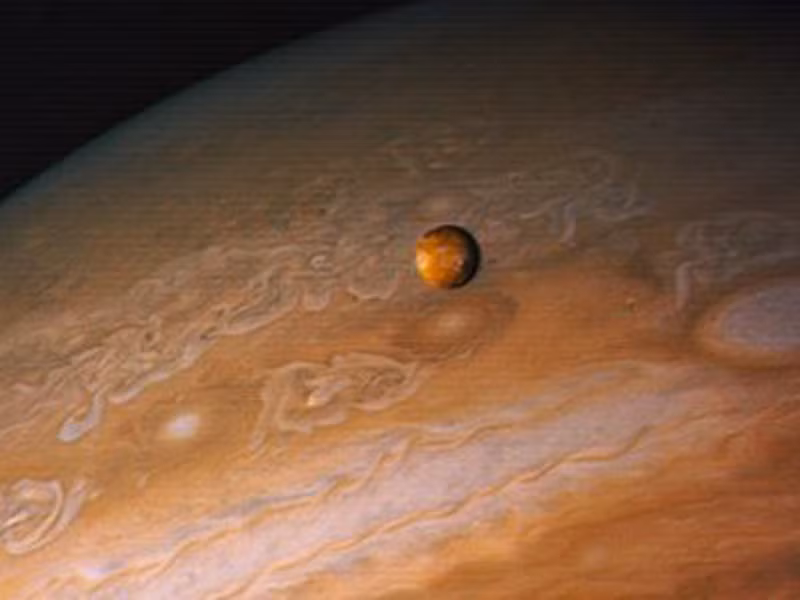 Hình ảnh mặt trăng Galilean cỡ lớn của sao Mộc được NASA chụp được