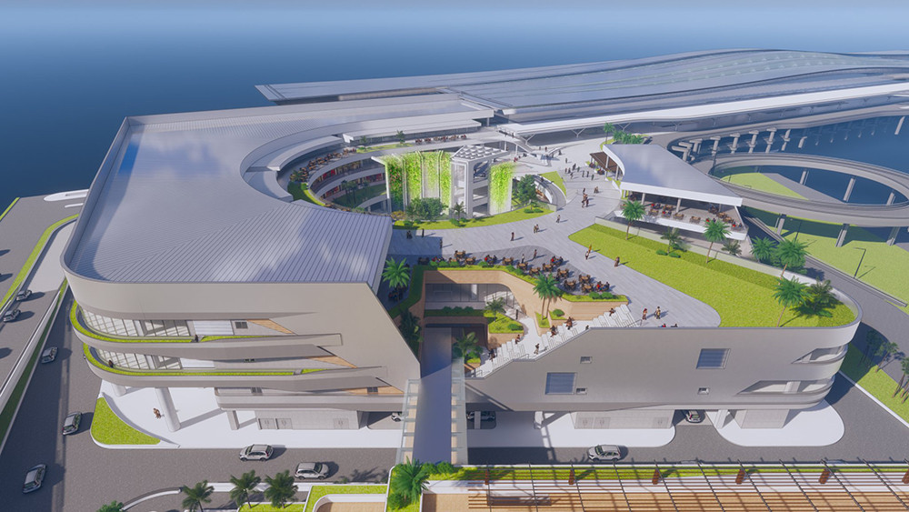 Điểm nhấn của ga T3 là khu phức hợp thương mại - văn phòng được thiết kế hướng đến mục tiêu kiến trúc xanh, tích hợp các yếu tố tự nhiên và cảnh quan, tạo nên môi trường thân thiện. Điểm nhấn của ga T3 là khu phức hợp thương mại - văn phòng được thiết kế hướng đến mục tiêu kiến trúc xanh, tích hợp các yếu tố tự nhiên và cảnh quan, tạo nên môi trường thân thiện.