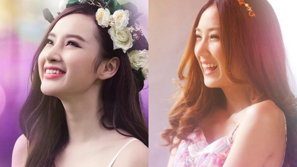 Giống nhau ở cả nụ cười tươi 