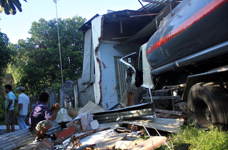 Hai mẹ con đã bị trọng thương từ sự cố này