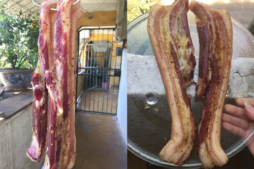 Bà nội trợ đua nhau phơi 'thịt một nắng' trong ngày nóng kỷ lục ảnh 1