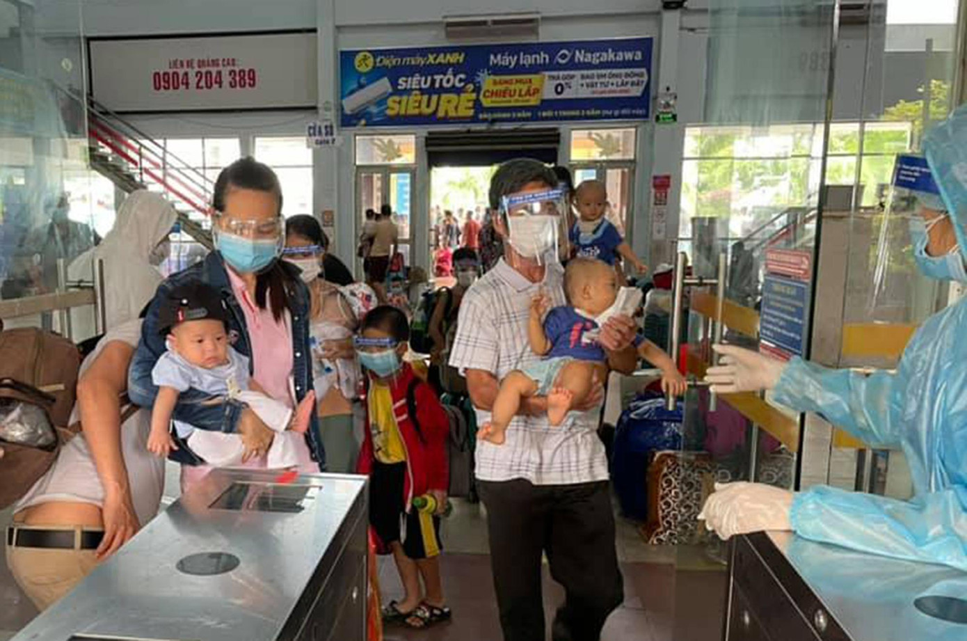 Người dân Quảng Bình ở TPHCM và các tỉnh phía Nam sẽ được đón về bằng tàu hỏa vào ngày 8 và 9/10.