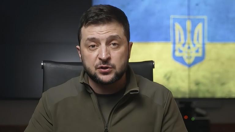 Tổng thống Ukraine Volodymyr Zelensky. Ảnh: AP