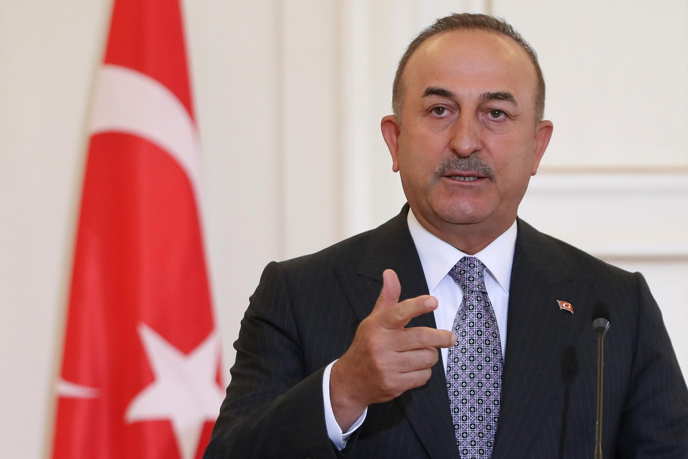 Ngoại trưởng Thổ Nhĩ Kỳ Mevlut Cavusoglu. Ảnh: Reuters