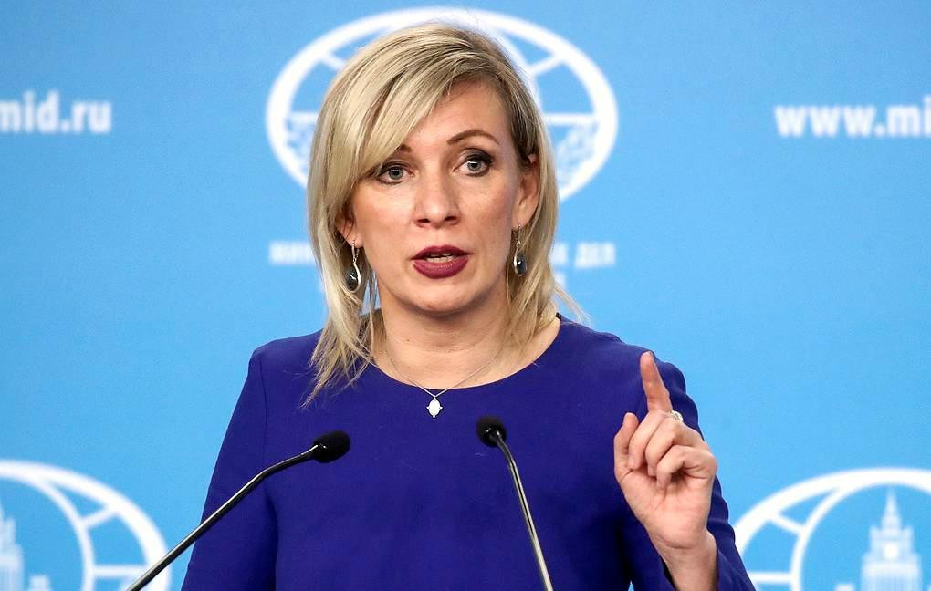 Người phát ngôn Bộ Ngoại giao Nga – Maria Zakharova. Ảnh: Tass