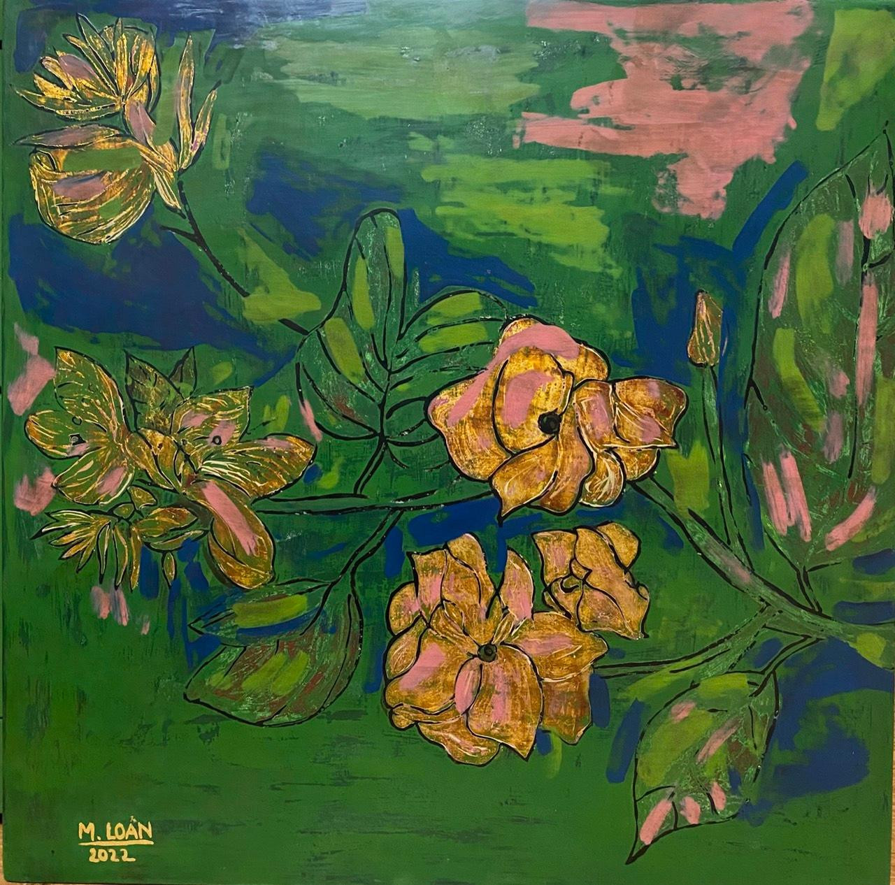 Mùa Hoa 1. Họa sĩ Nguyễn Mai Loan