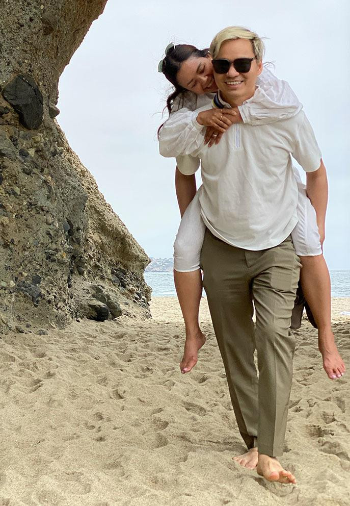 Đình Bảo có bà xã làm hậu phương vững chắc.