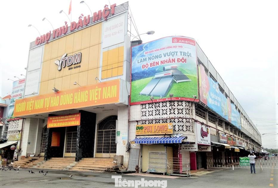Chợ truyền thống TP Thủ Dầu Một vẫn chưa hoạt động