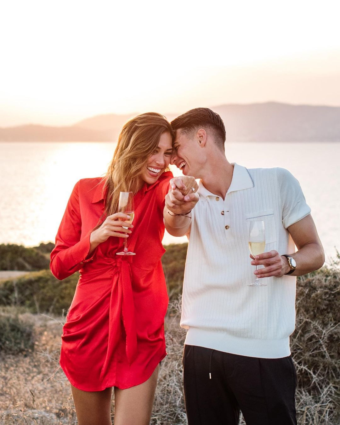 Hình ảnh bên trong đám cưới của Hoa hậu Hoàn vũ Tây Ban Nha 2020 Andrea Martínez và cầu thủ Kepa Arrizabalaga.