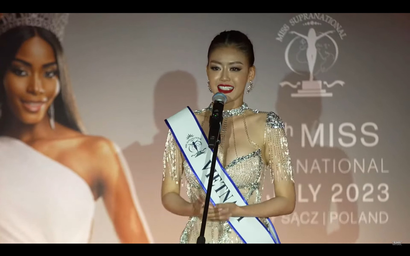 Thanh Ngân tự giới thiệu bản thân bằng tiếng Anh.