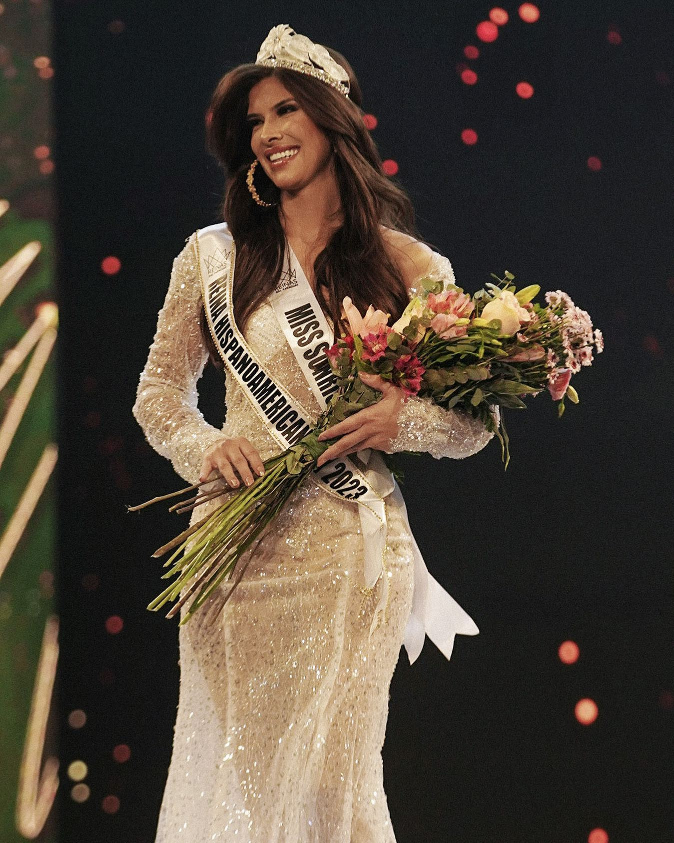 Người đẹp Lorena Román giành danh hiệu Reina Hispanoamericana 2023 - Nữ hoàng Mỹ Latinh 2023.