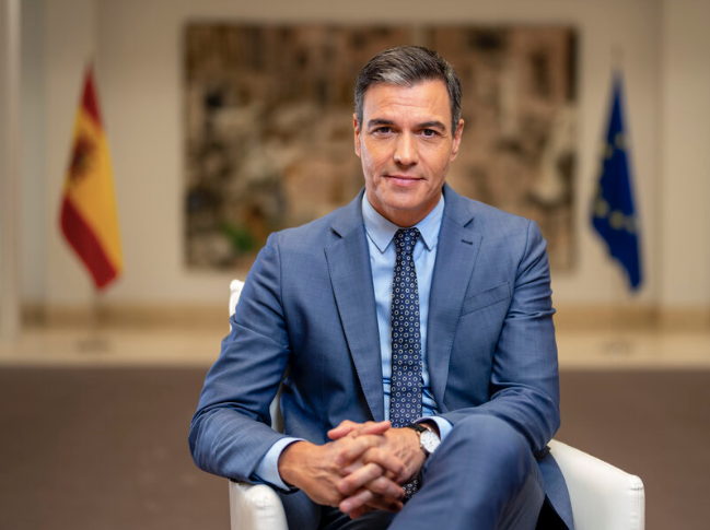 Thủ tướng Tây Ban Nha Pedro Sánchez. (Ảnh: AP)