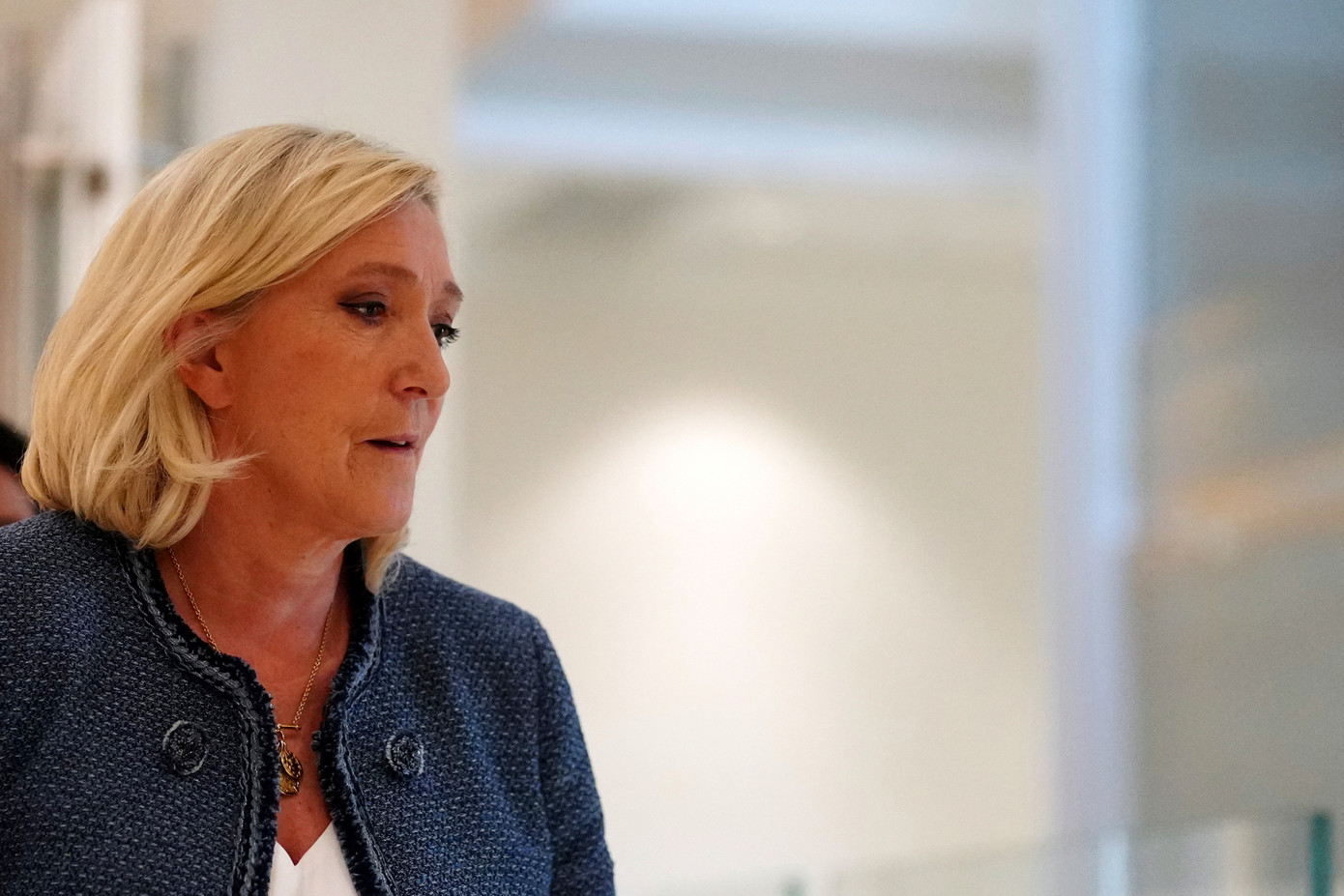 Chính trị gia Pháp Marine Le Pen. (Ảnh: AP)
