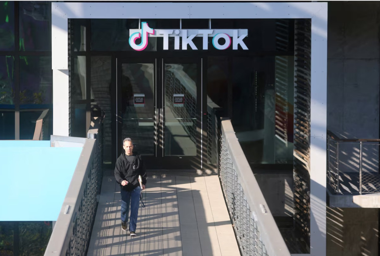 Trụ sở của TikTok ở California, Mỹ. (Ảnh: Reuters)