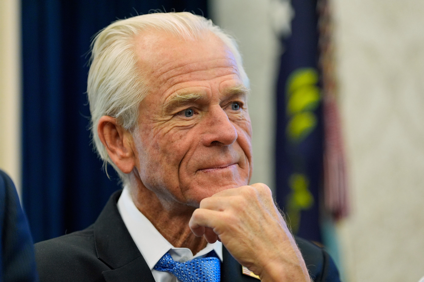 Ông Peter Navarro, cố vấn thương mại của Tổng thống Mỹ Donald Trump. (Ảnh: AP)