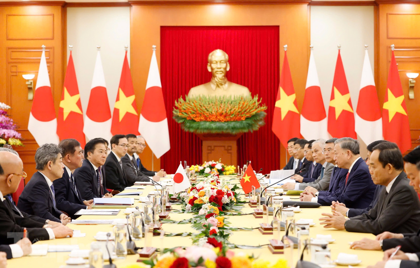 Toàn cảnh cuộc hội kiến. Ảnh: Như Ý Toàn cảnh cuộc hội kiến. Ảnh: Như Ý