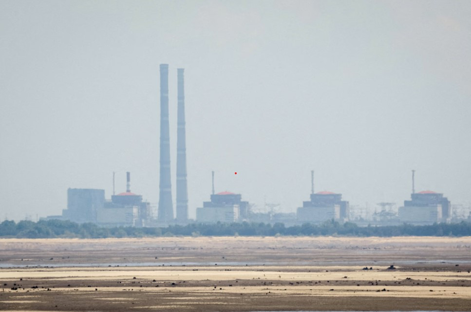 Nhà máy điện hạt nhân Zaporizhzhia. (Ảnh: WSJ)