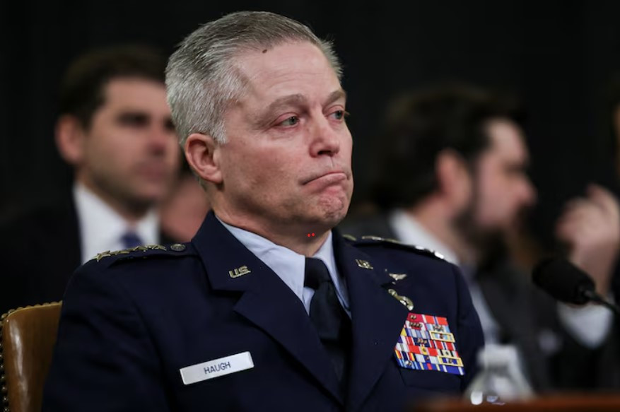 Ông Timothy Haugh đã bị sa thải khỏi vị trí giám đốc Cơ quan An ninh quốc gia Mỹ. (Ảnh: Reuters) Ông Timothy Haugh đã bị sa thải khỏi vị trí giám đốc Cơ quan An ninh quốc gia Mỹ. (Ảnh: Reuters)