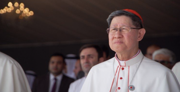 Hồng y Luis Antonio Gokim Tagle. Hồng y Luis Antonio Gokim Tagle.