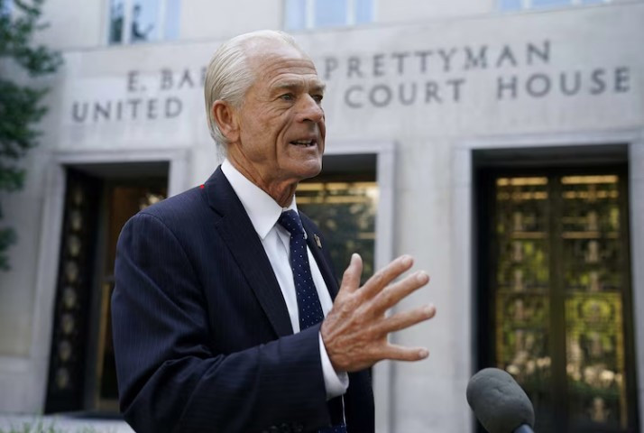 Cố vấn thương mại Nhà Trắng Peter Navarro đưa ra những phát biểu gay gắt về thuế quan. (Ảnh: Reuters) Cố vấn thương mại Nhà Trắng Peter Navarro đưa ra những phát biểu gay gắt về thuế quan. (Ảnh: Reuters)