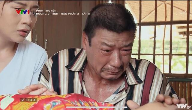 Phân cảnh lấy nước mắt của khán giả trong tập 8 phim "Hương vị tình thân" phần 2.