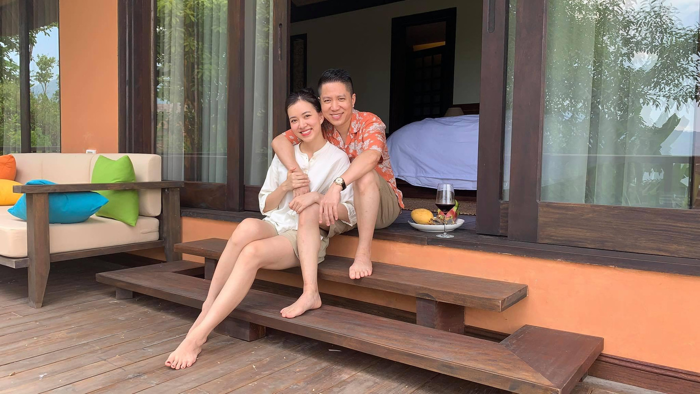 Ông xã của MC Hà Thanh Vân là người kinh doanh trong lĩnh vực tư vấn xuất khẩu.