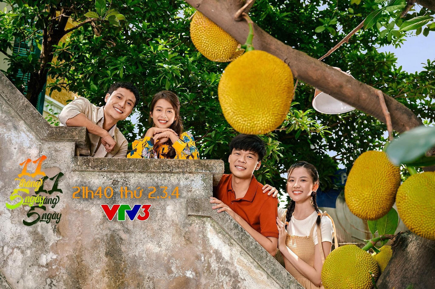 Bộ tứ Thanh Sơn, Khả Ngân, Trung Ruồi, Lương Thanh là dàn diễn viên chính trong phim.