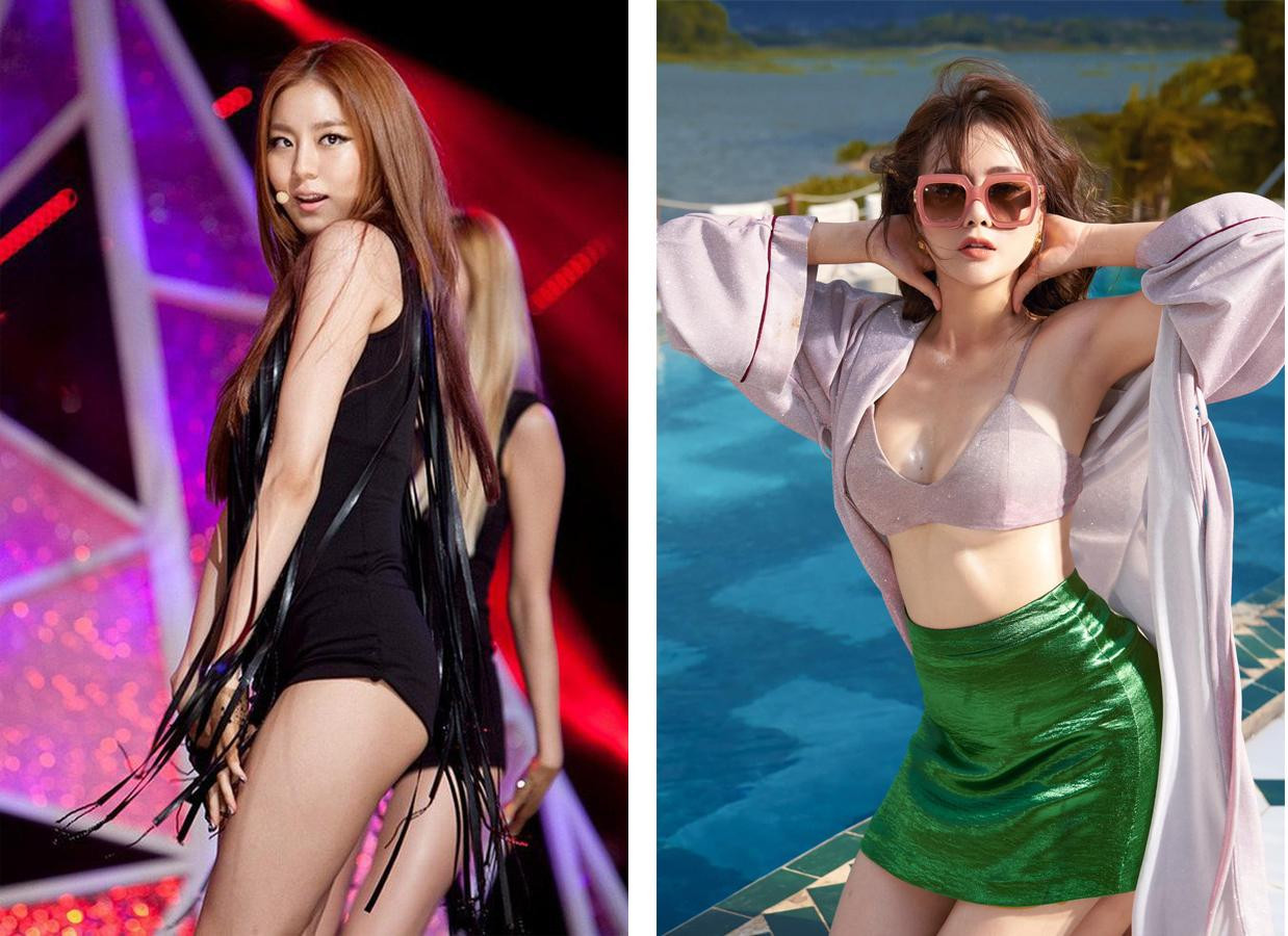 Phương Oanh không hề kém cạnh so với mỹ nhân xứ Hàn UEE.