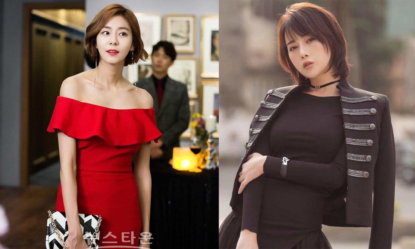 Thời điểm "My only one" lên sóng, UEE bị chê gầy gò, thiếu sức sống vì ép cân quá đà. Ngược lại, Phương Oanh trong “Hương vị tình thân” lại tăng 6kg và hạn chế trong việc khoe body, mặc đồ sexy, quyến rũ.