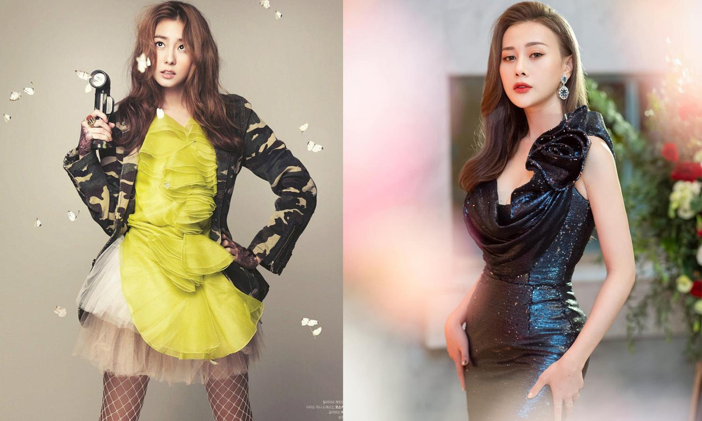 Với xuất thân là vận động viên bơi lôi, UEE có body khỏe khoắn, đầy đặn chứ không hề gầy gò như những nữ thần tượng xứ Hàn khác. Còn Phương Oanh cũng sở hữu thân hình vô cùng quyến rũ.