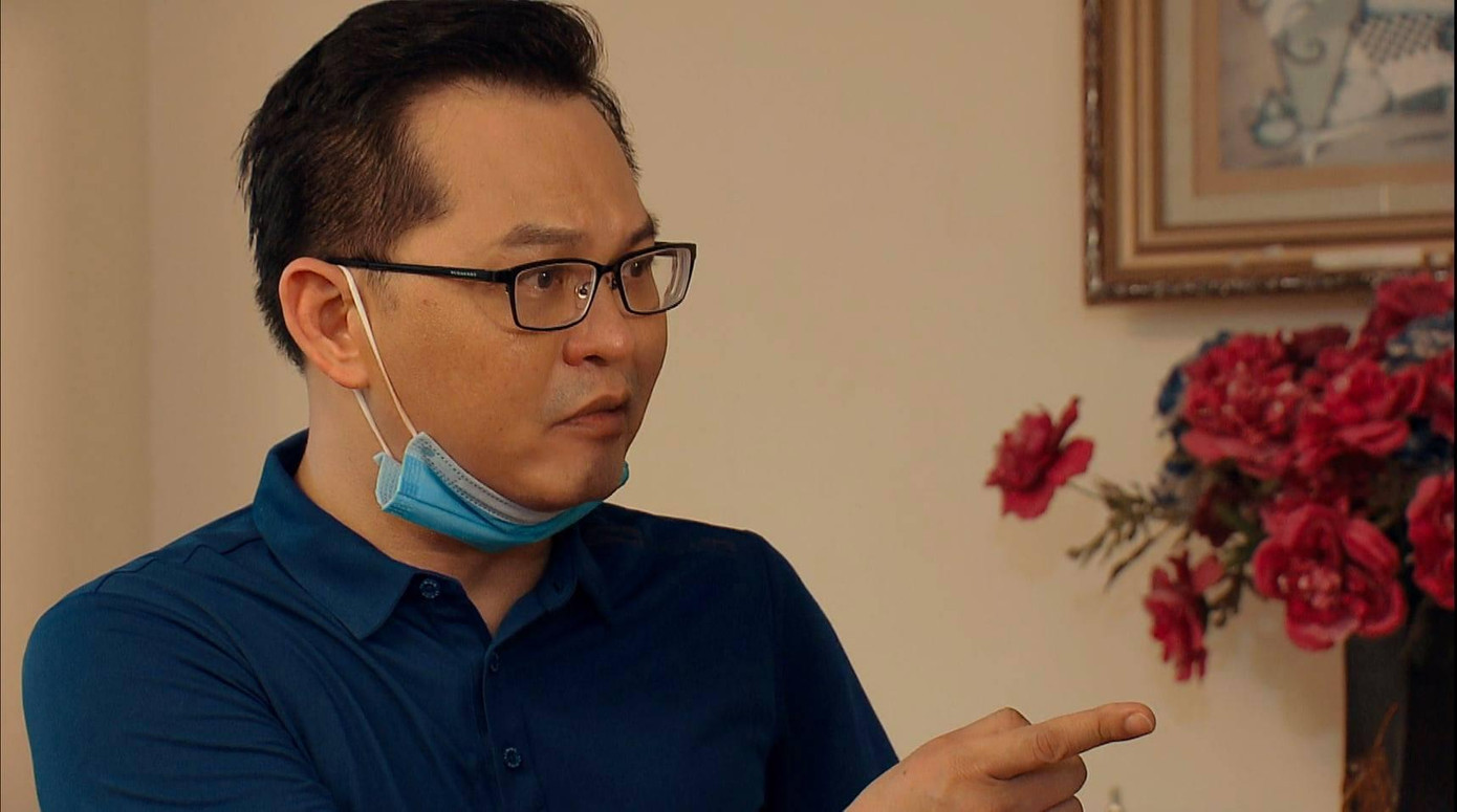 NSND Trung Hiếu trong một cảnh phim 'Ngày mai bình yên'.