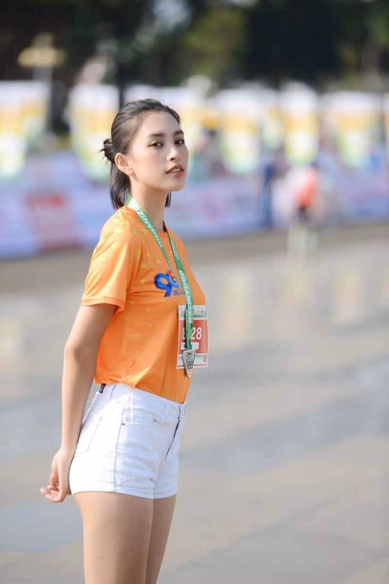 Đây là lần thứ 3 Hoa hậu Tiểu Vy đồng hành cùng giải chạy.