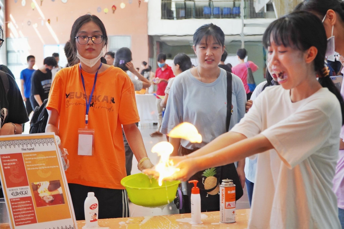 Mạnh hơn cả bão, có một "cơn lốc khoa học" khuấy đảo mùa Hè của teen Ams ảnh 7 Mạnh hơn cả bão, có một "cơn lốc khoa học" khuấy đảo mùa Hè của teen Ams ảnh 7
