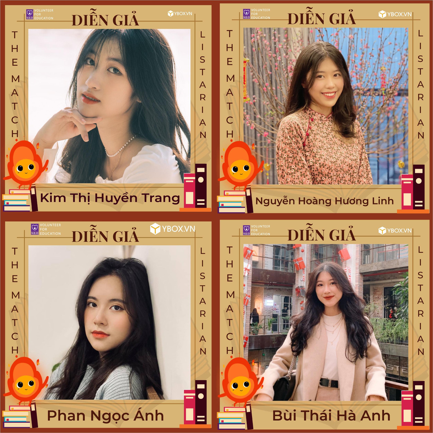 Đây chỉ là 4 trong số rất nhiều diễn giả đã xinh đẹp lại còn học bá của Listarian 2022 thôi nhé!