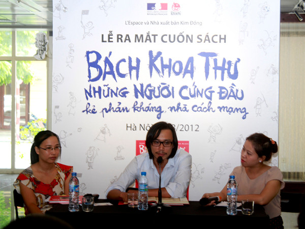 Diễn giả Cao Việt Dũng cho rằng cuốn sách sẽ có tác động tốt tới độc giả nhỏ tuổi